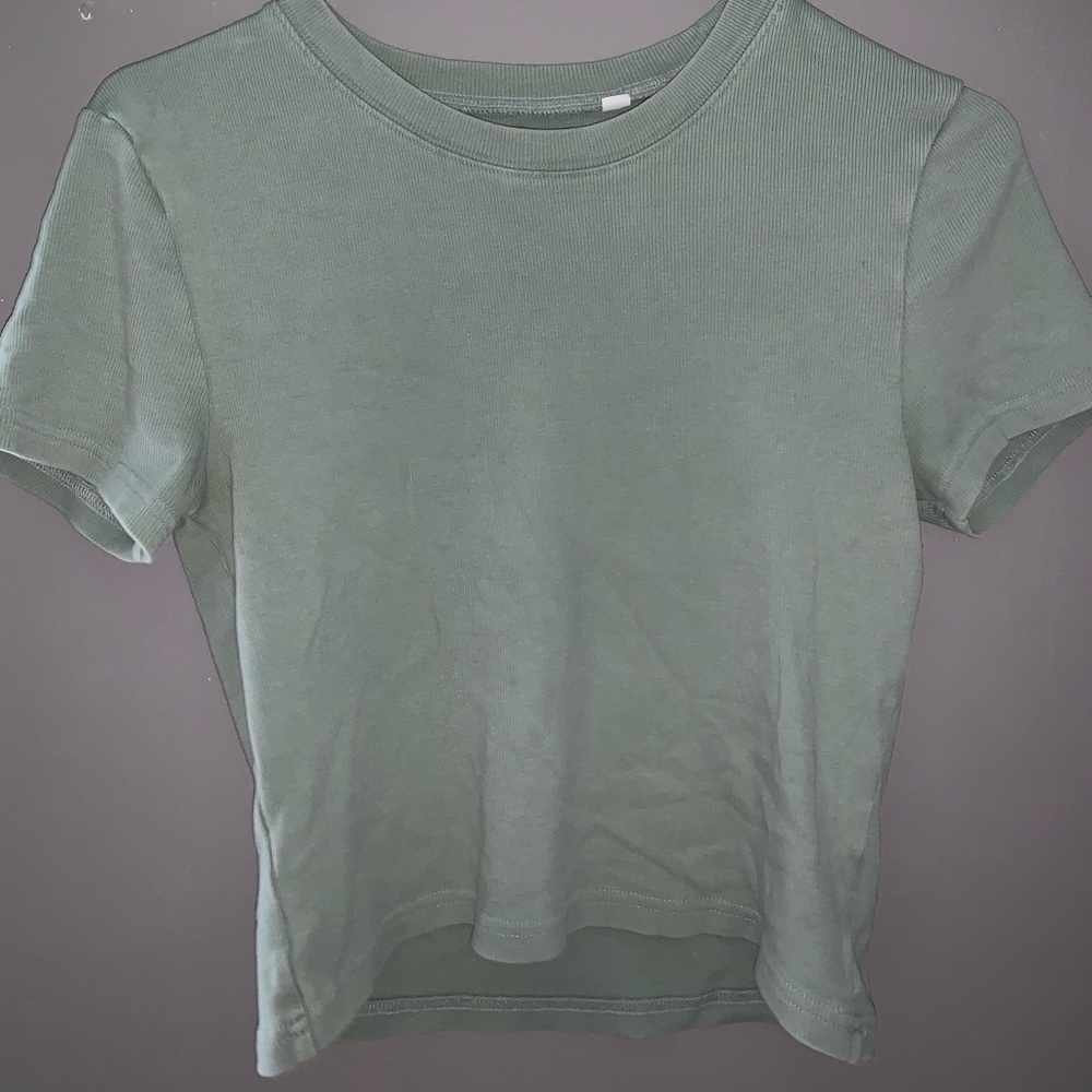 Turquoise pacsun crop top (NWOT)